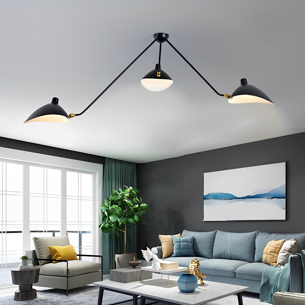 Chrysanthe - Rotatable 3-Light Ceiling Light