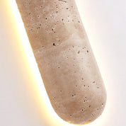Merope - Backlit Travertine Wall Sconce
