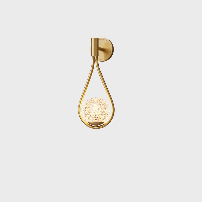 Kallianeira - Brass and Glass Vanity Light