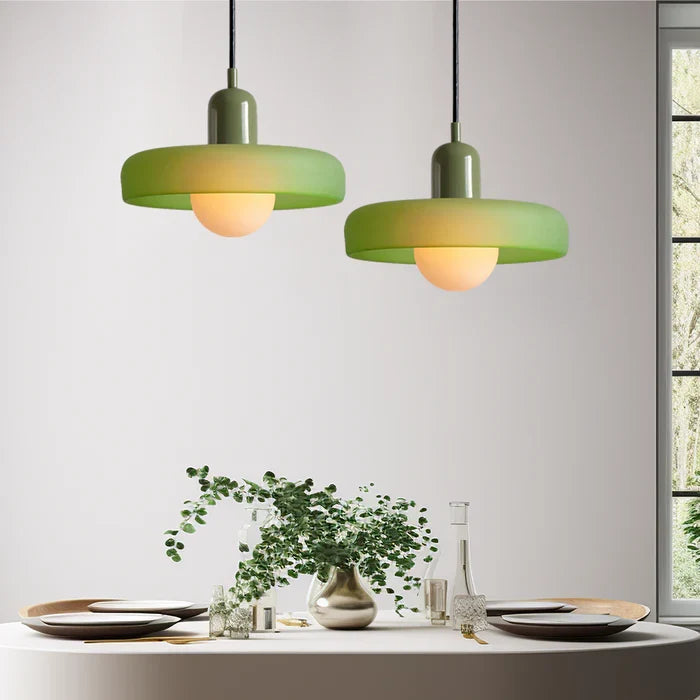 Iolaos - Colored Glass Pendant Light