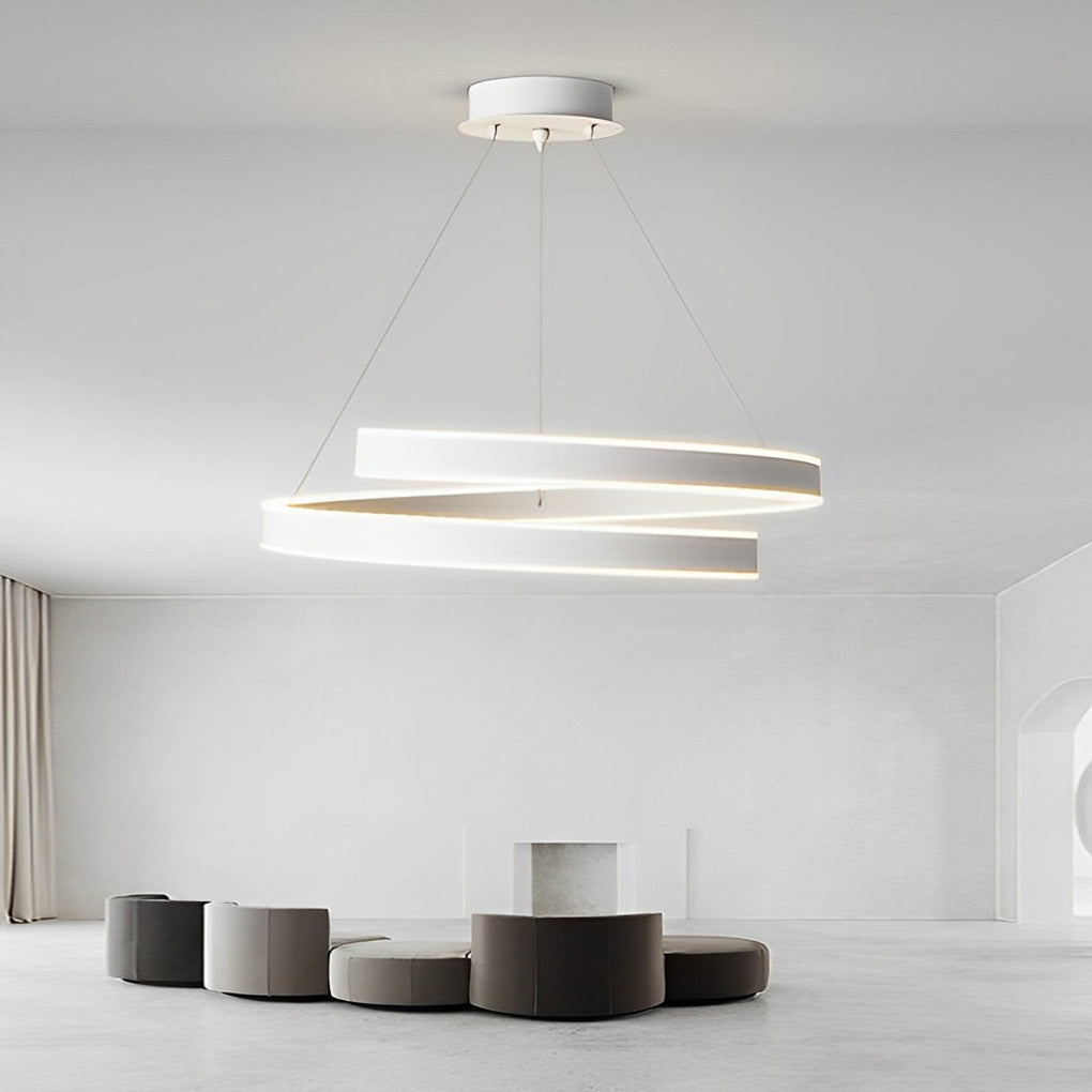 Andromache - Ringed Nordic LED Chandelier