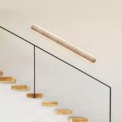 Merope - Backlit Travertine Wall Sconce