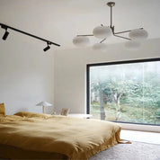 Deinias - Five-Light Glass LED Chandelier