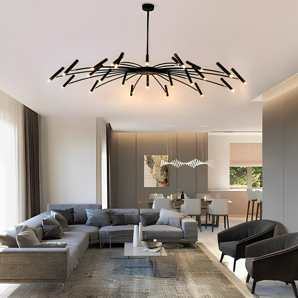 Kleitos - Adjustable Head LED Chandelier