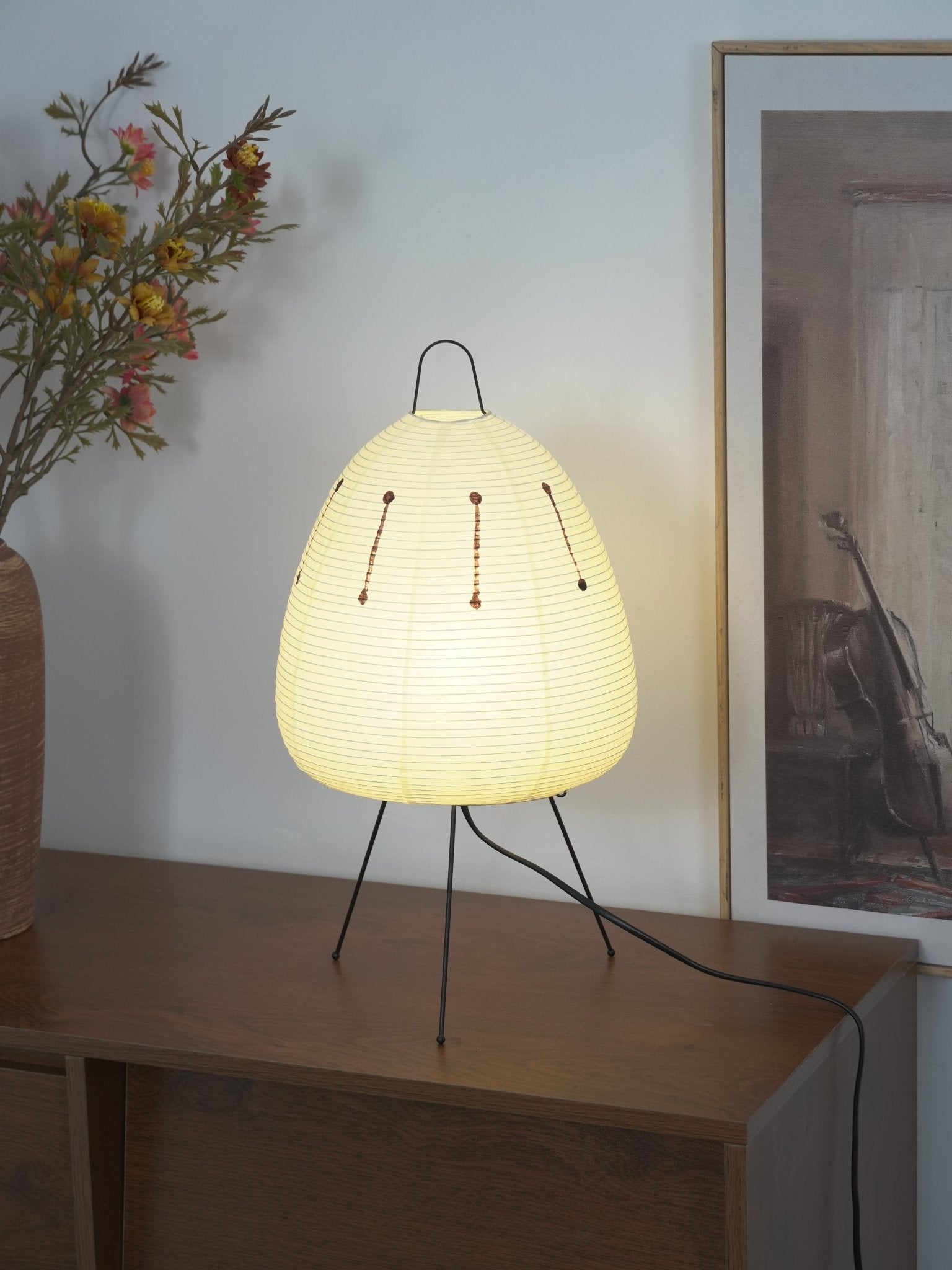 Leuke - Handmade Washi Paper Lantern Table Lamp