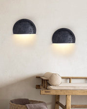 Peitho - Travertine Bowl Wall Light