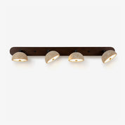 Kassiopeia - Adjustable Travertine Dome Vanity Light