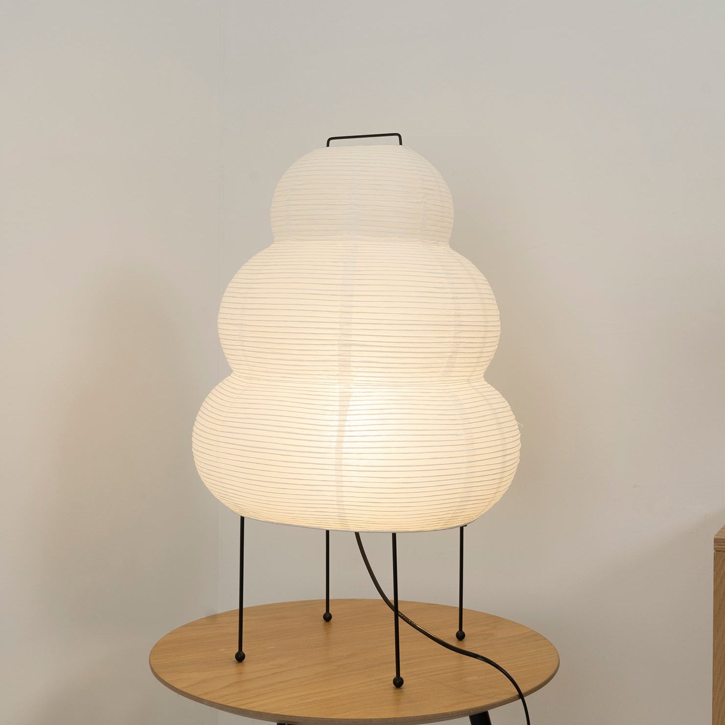 Lester Washi Paper Lantern Table Lamp – detail 2