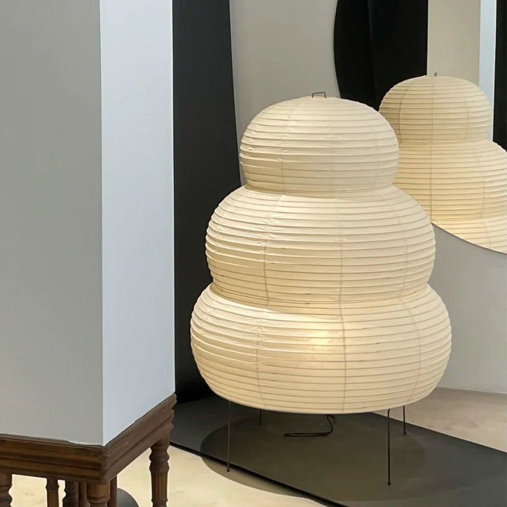 Lester Washi Paper Lantern Table Lamp – detail 8
