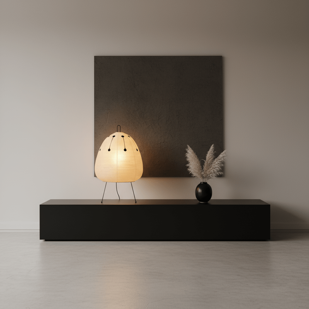 Leuke - Handmade Washi Paper Lantern Table Lamp