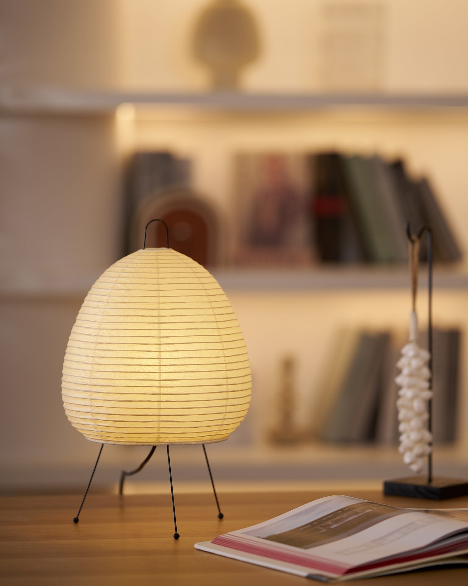 Leuke - Handmade Washi Paper Lantern Table Lamp