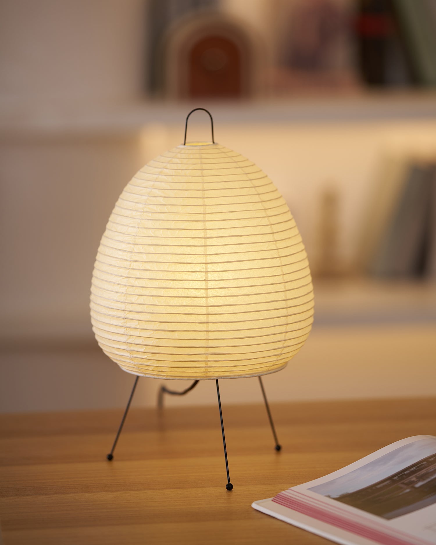 Leuke - Handmade Washi Paper Lantern Table Lamp