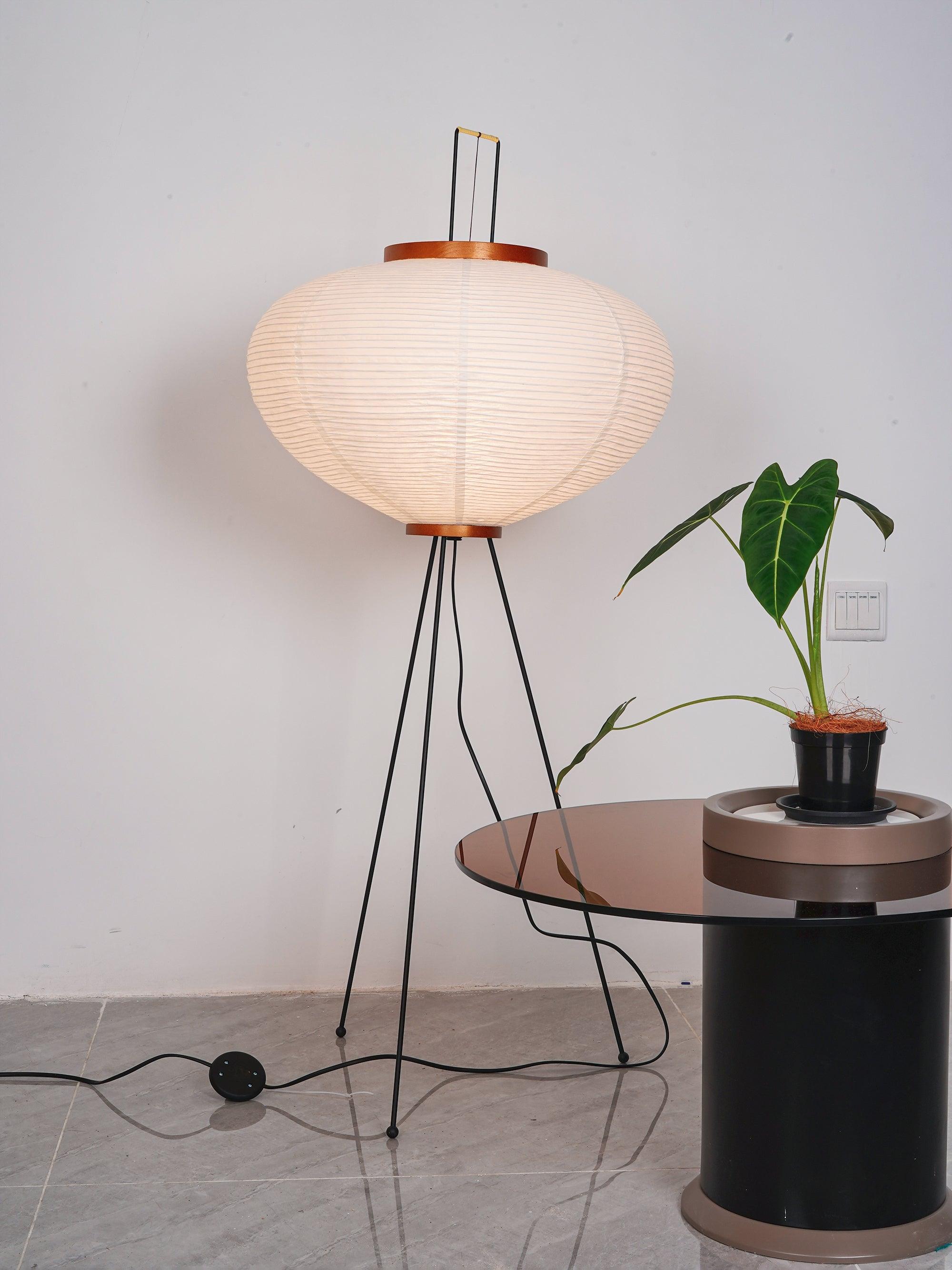 Phoibe - Washi Paper Lantern Floor Lamp