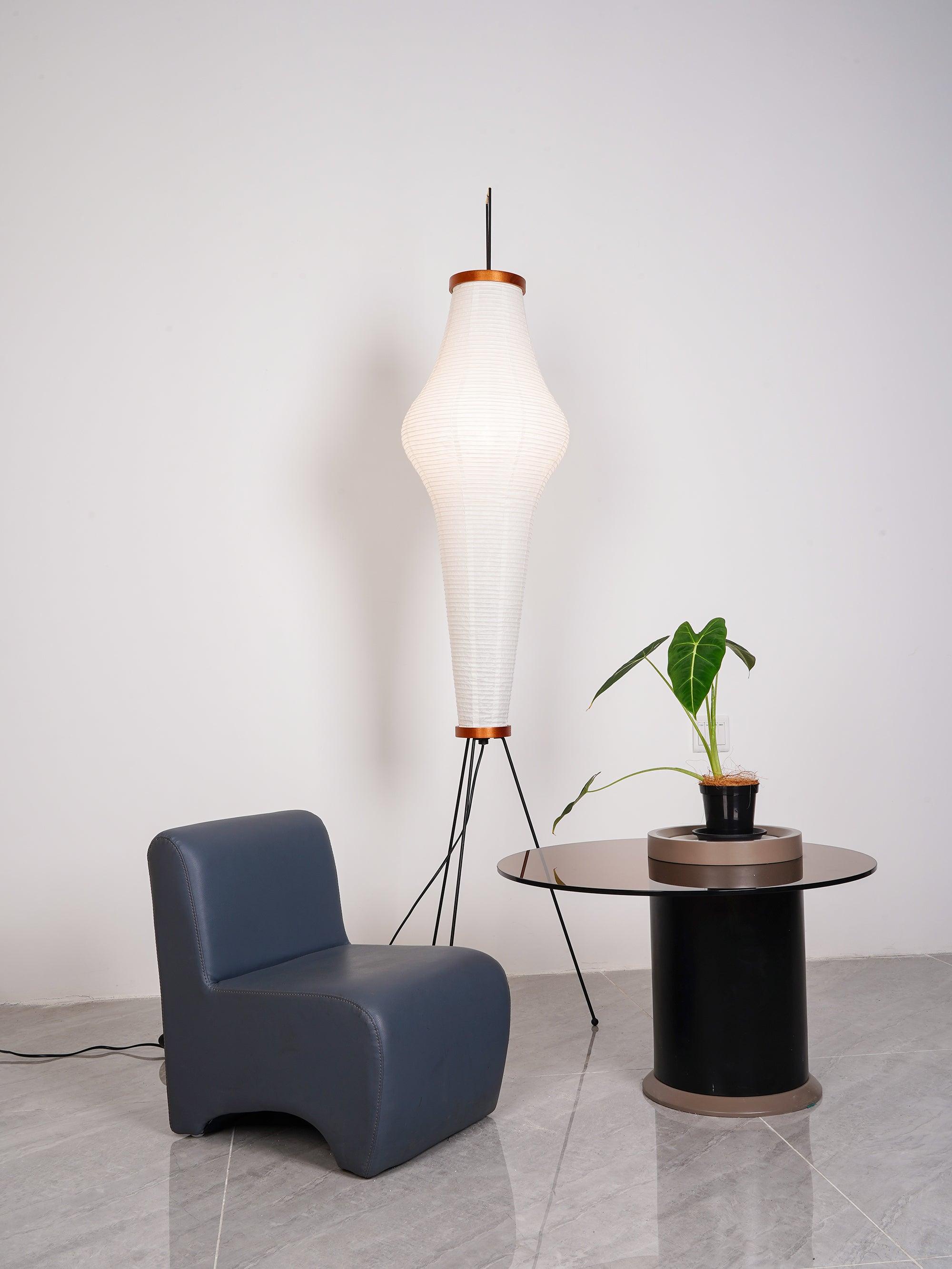 Phoibe - Washi Paper Lantern Floor Lamp