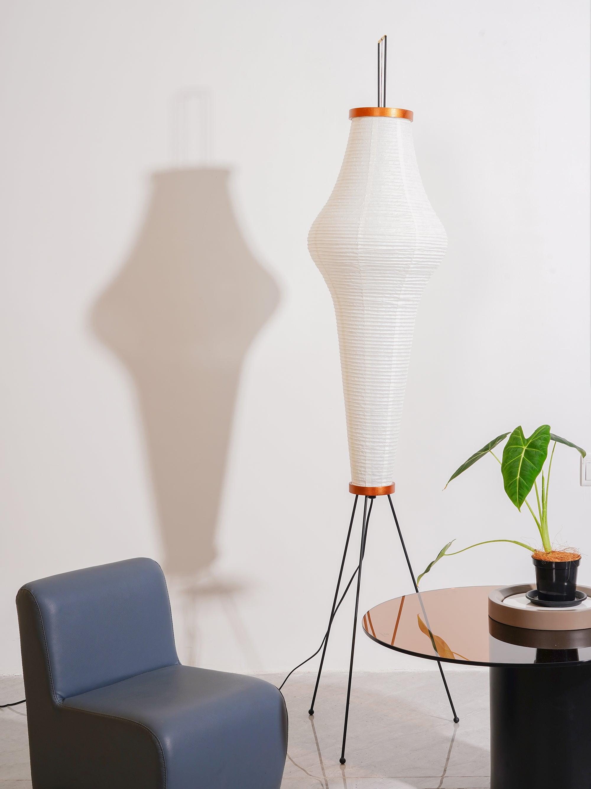 Phoibe - Washi Paper Lantern Floor Lamp