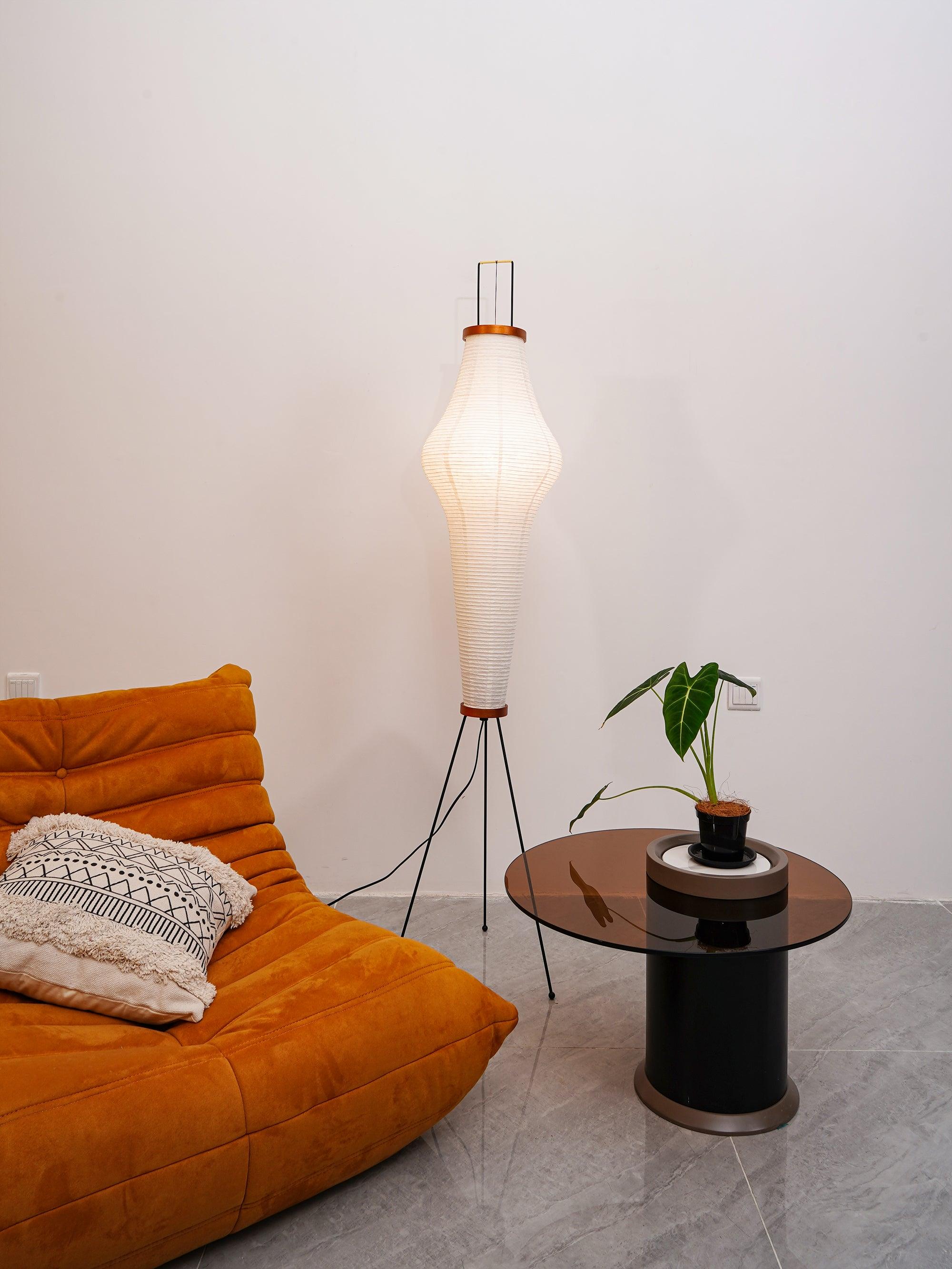 Phoibe - Washi Paper Lantern Floor Lamp