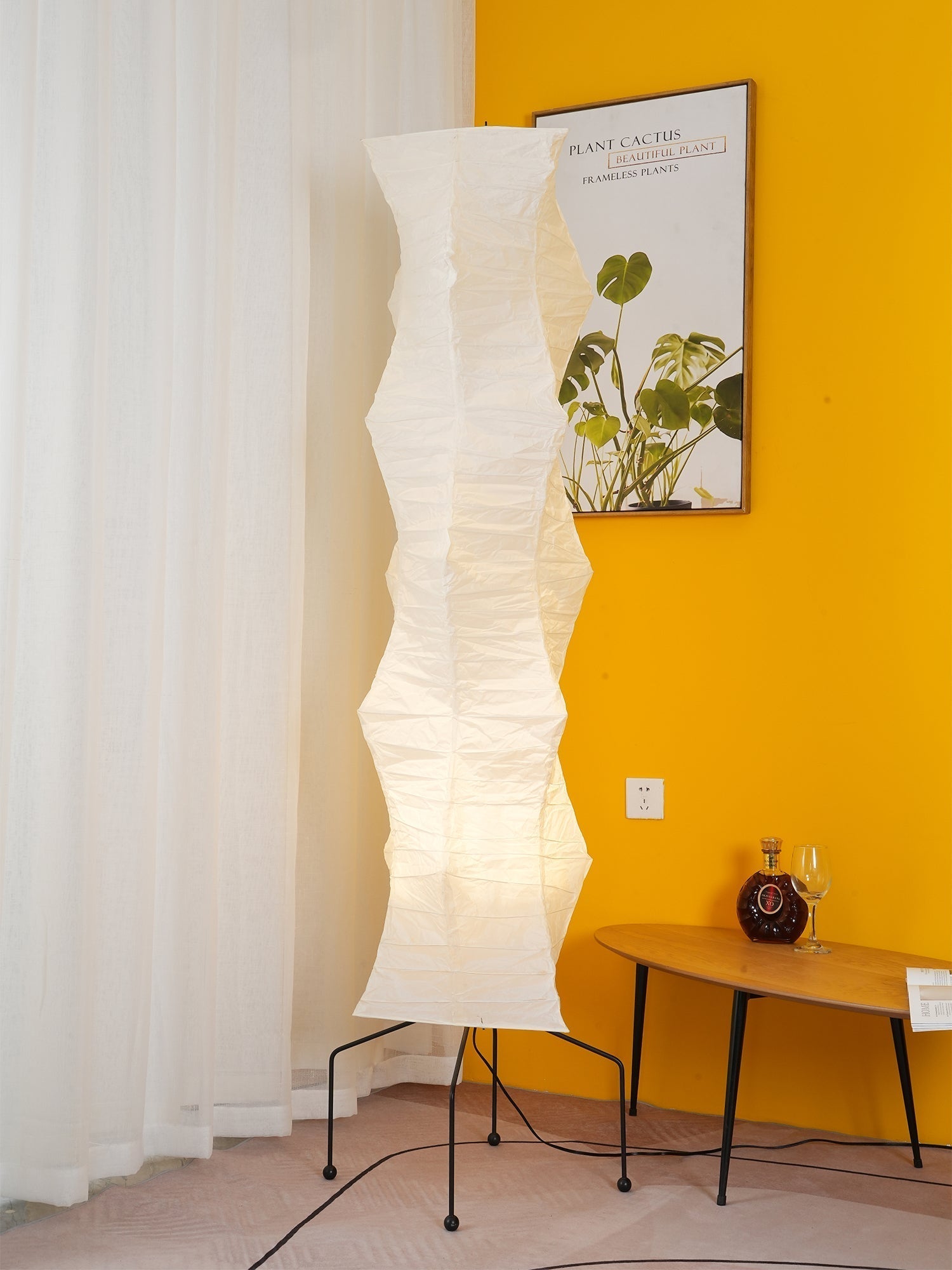 Phoibe - Washi Paper Lantern Floor Lamp