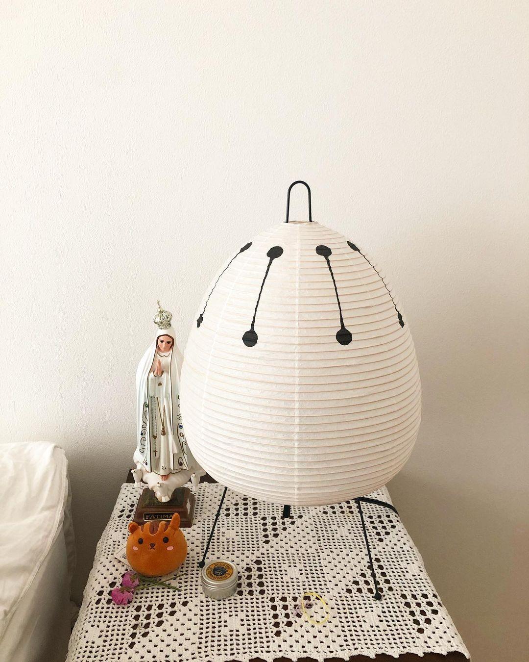 Leuke - Handmade Washi Paper Lantern Table Lamp