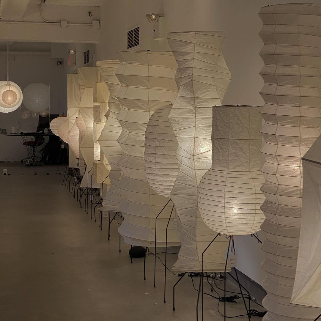 Phoibe - Washi Paper Lantern Floor Lamp