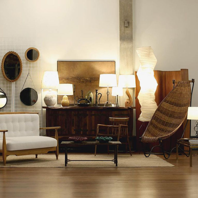 Phoibe - Washi Paper Lantern Floor Lamp