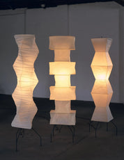 Phoibe - Washi Paper Lantern Floor Lamp