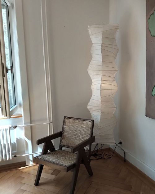 Phoibe - Washi Paper Lantern Floor Lamp