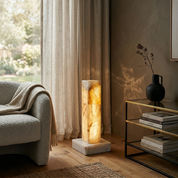 Chione - Alabaster Floor Lamp
