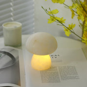 Alkmene - Alabaster Mushroom Table Lamp