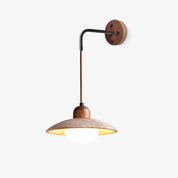 Eurynome - Travertine Dome Wall Light