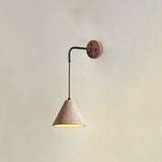 Eurynome - Travertine Dome Wall Light