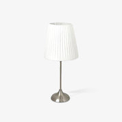 Aletheia - Nickel Column Table Lamp