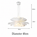 Asteria - Nordic Flower Pendant Light