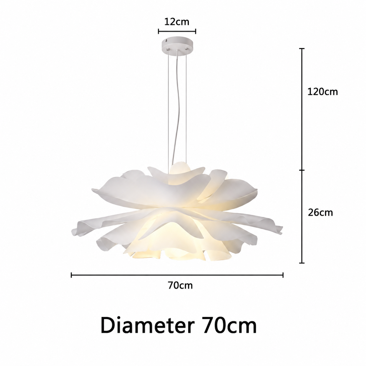 Asteria - Nordic Flower Pendant Light