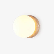 Triton - Hand-Polished Travertine Wall Light