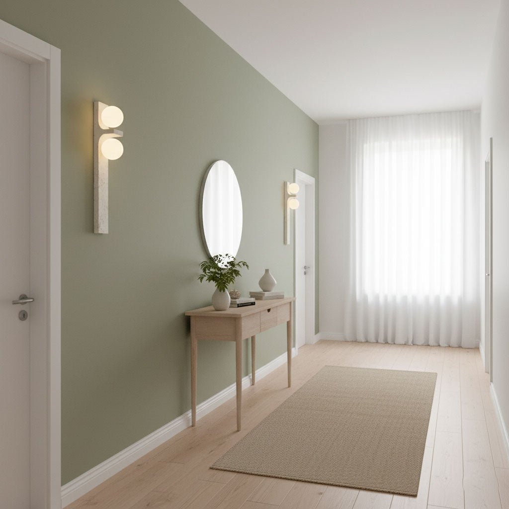 Taygete - Asymmetric Travertine Wall Sconce