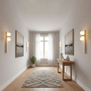 Taygete - Asymmetric Travertine Wall Sconce