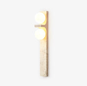 Taygete - Asymmetric Travertine Wall Sconce