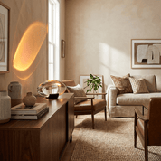 Lithea - Crystal Glass Oval Table Lamp