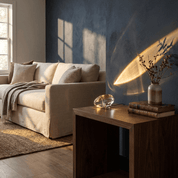 Lithea - Crystal Glass Oval Table Lamp