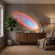 Lithea - Crystal Glass Oval Table Lamp
