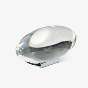 Lithea - Crystal Glass Oval Table Lamp