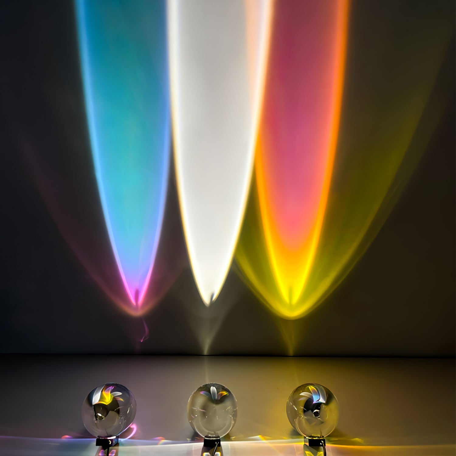 Lithea - Crystal Glass Oval Table Lamp