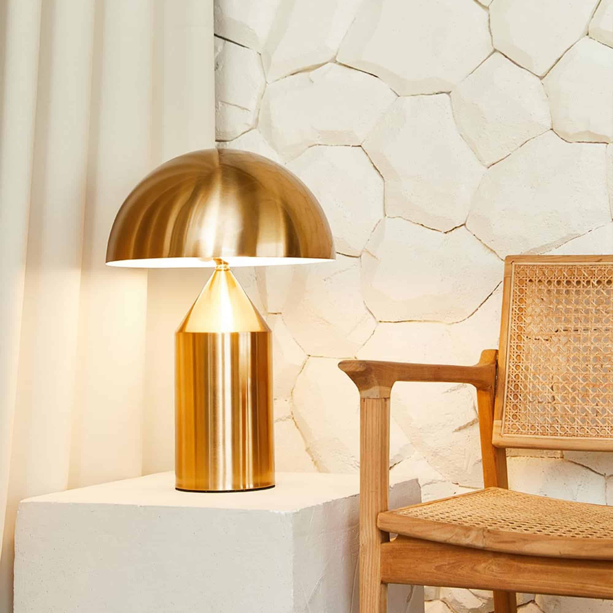 Metis - Geometric Metal Table Lamp