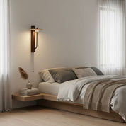 Alkaia - Travertine Disc Wall Lamp