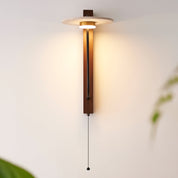 Alkaia - Travertine Disc Wall Lamp