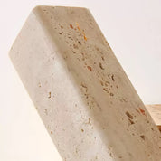 Notos - Travertine and Wood Linear Wall Lamp