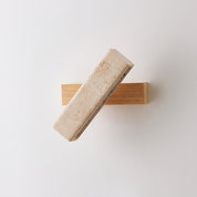 Notos - Travertine and Wood Linear Wall Lamp