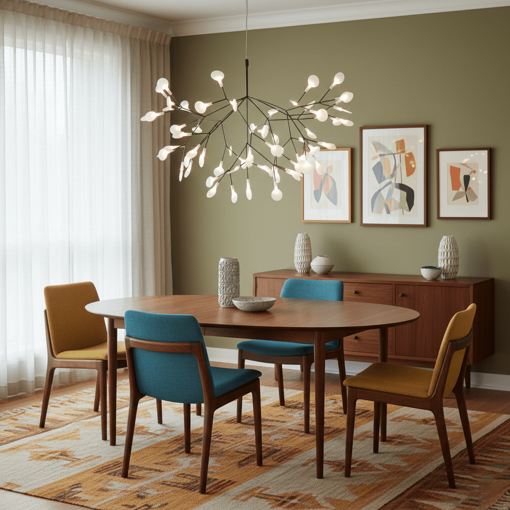 Hesperos - Black Firefly LED Chandelier