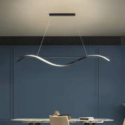 Black Wave Chandelier – detail 5