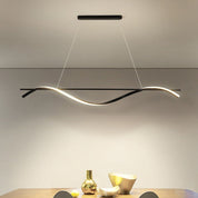 Black Wave Chandelier – detail 7